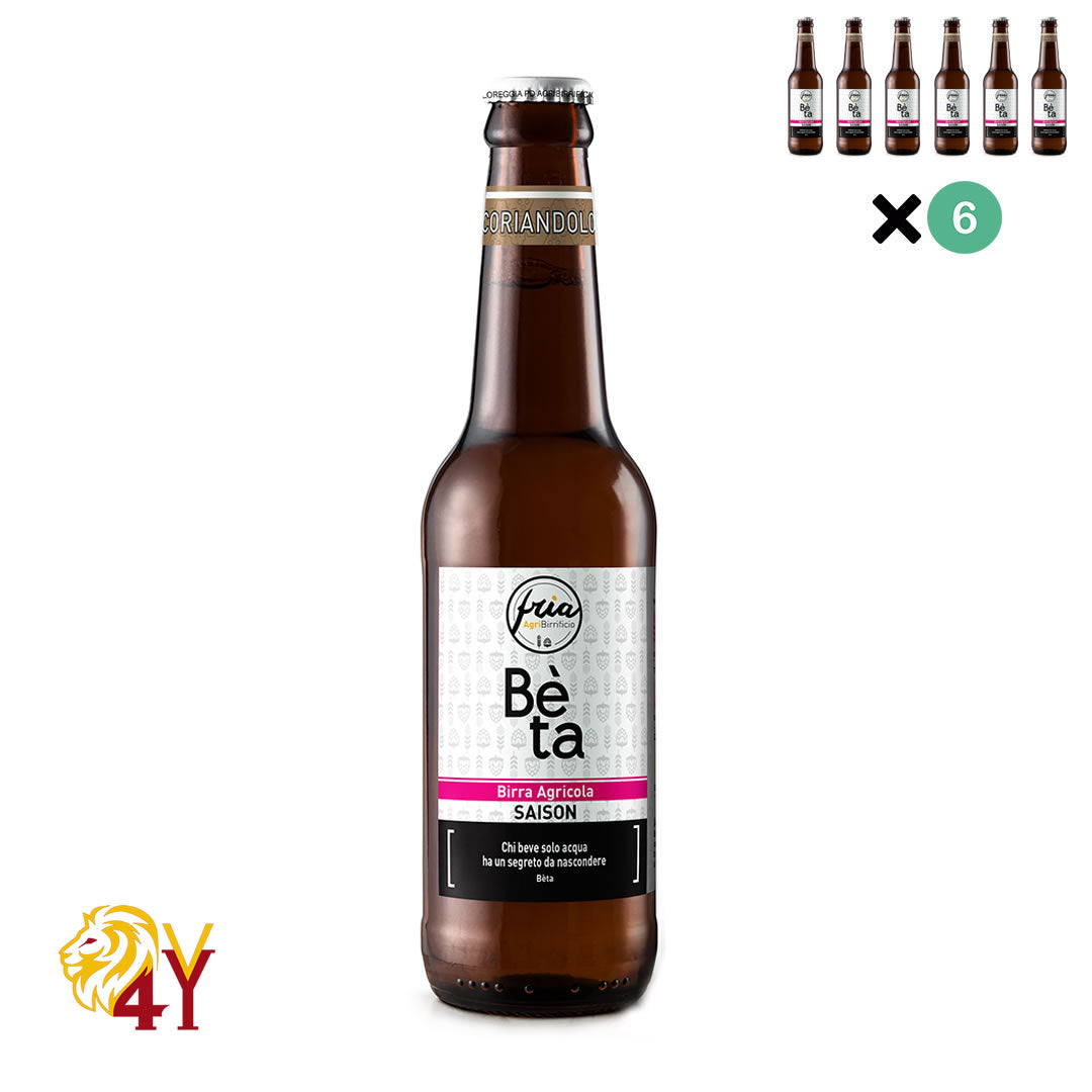 Pack Birra Agricola Saison - "Bèta" al Coriandolo