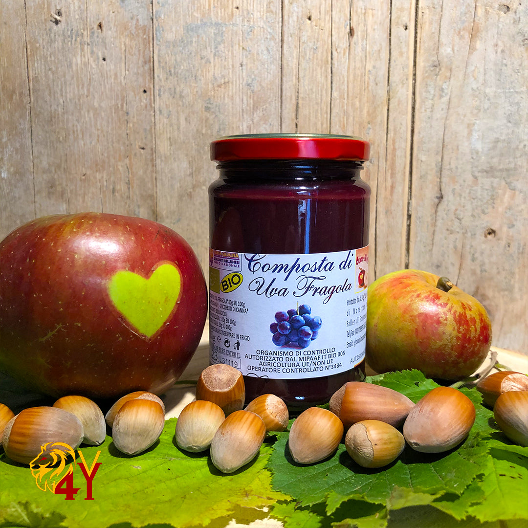Composta di Uva Fragola BIO