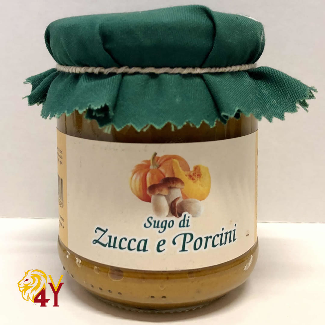 Sugo di Zucca e Porcini