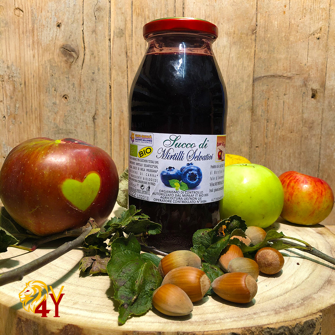 Succo di Mirtilli Selvatici